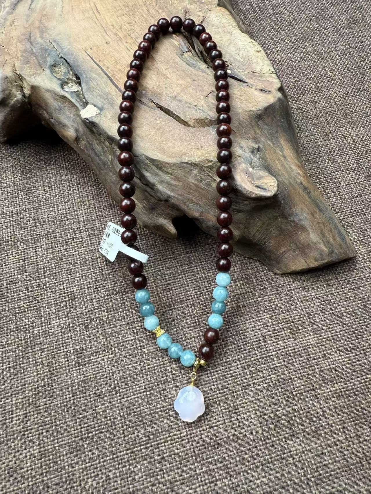 小叶紫檀双圈无礼盒 k504