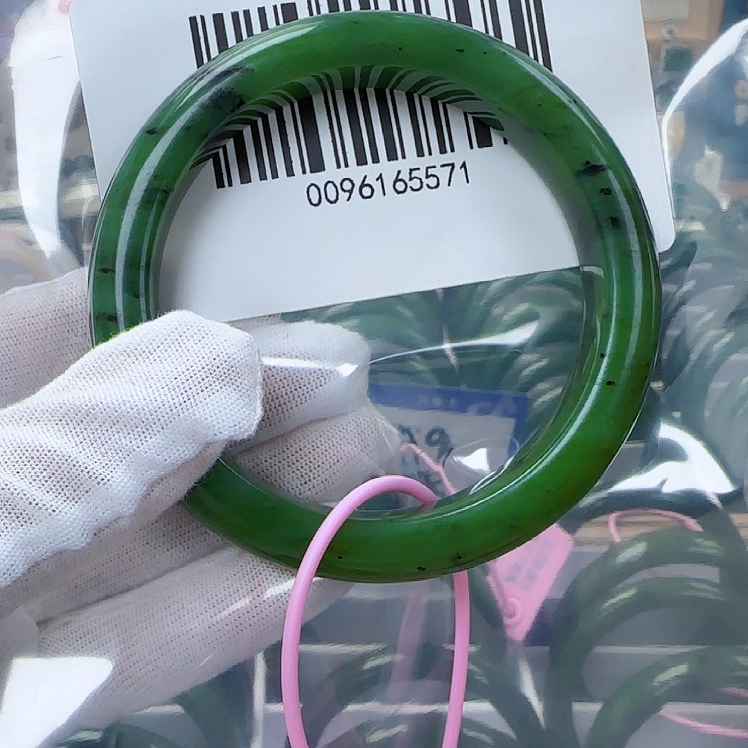 和田玉（碧玉）未镶嵌手镯59