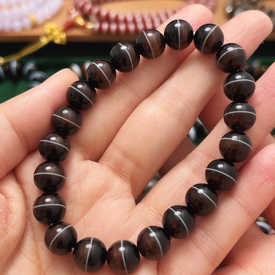 玛瑙/玉髓合金手串