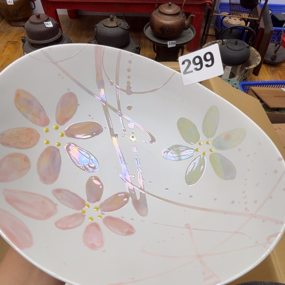 瓷片摆件工艺品摆件666 