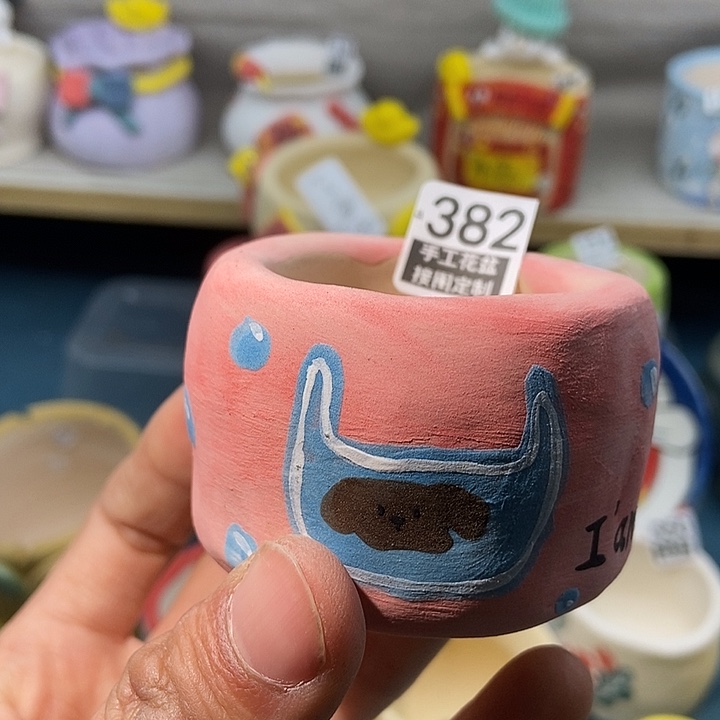 红陶382 1.22 手工盆接图定制