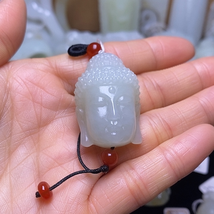 和田玉未镶嵌吊坠(不含链)