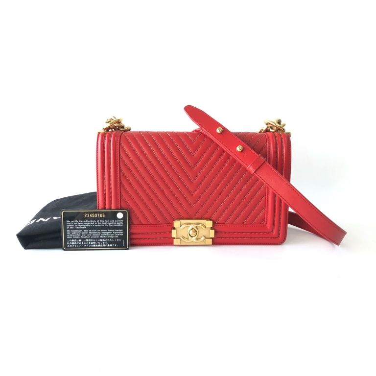 95新 Chanel/香奈儿 安洁利严选 CHANEL中号leboy单肩包 WH501090