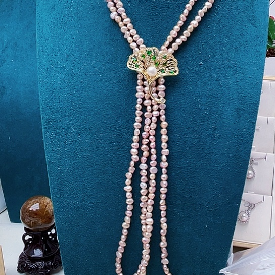 淡水珍珠颈饰未镶嵌