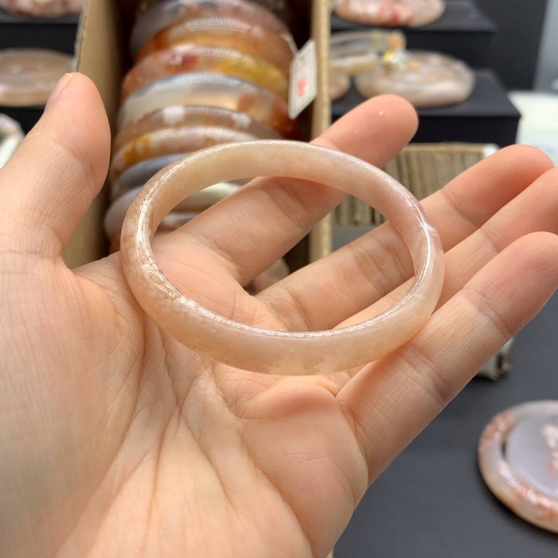 【闪购商品】玛瑙/玉髓手镯未镶嵌@**葵