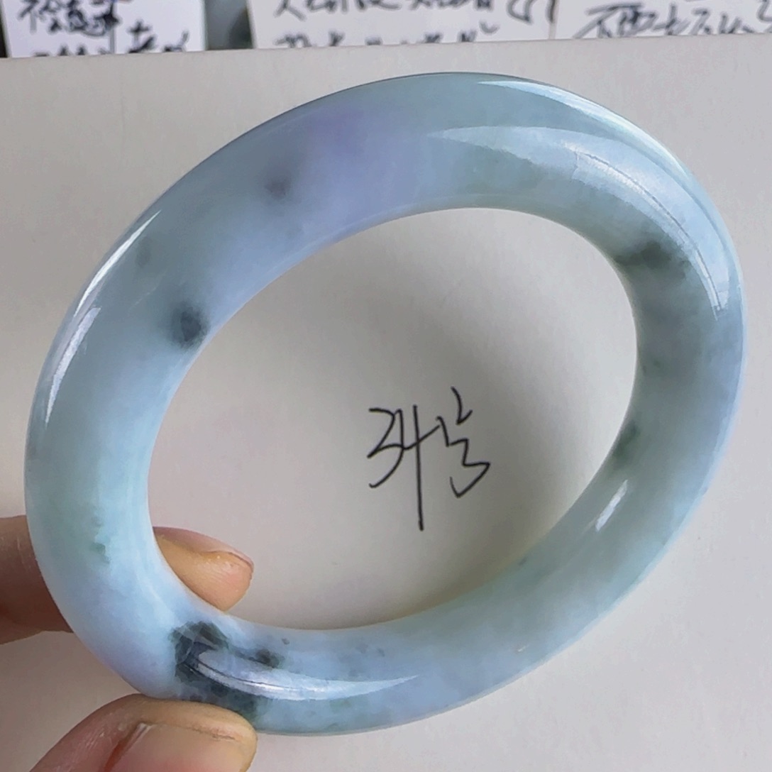 翡翠手镯未镶嵌老坑52.8