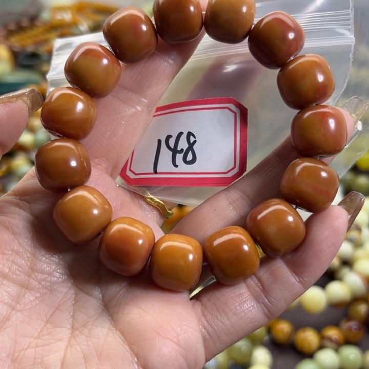 蛇纹石玉未镶嵌手链