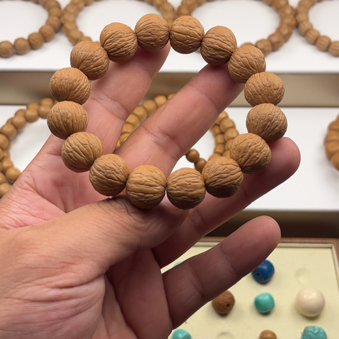 猴头核桃吊坠自*.原皮