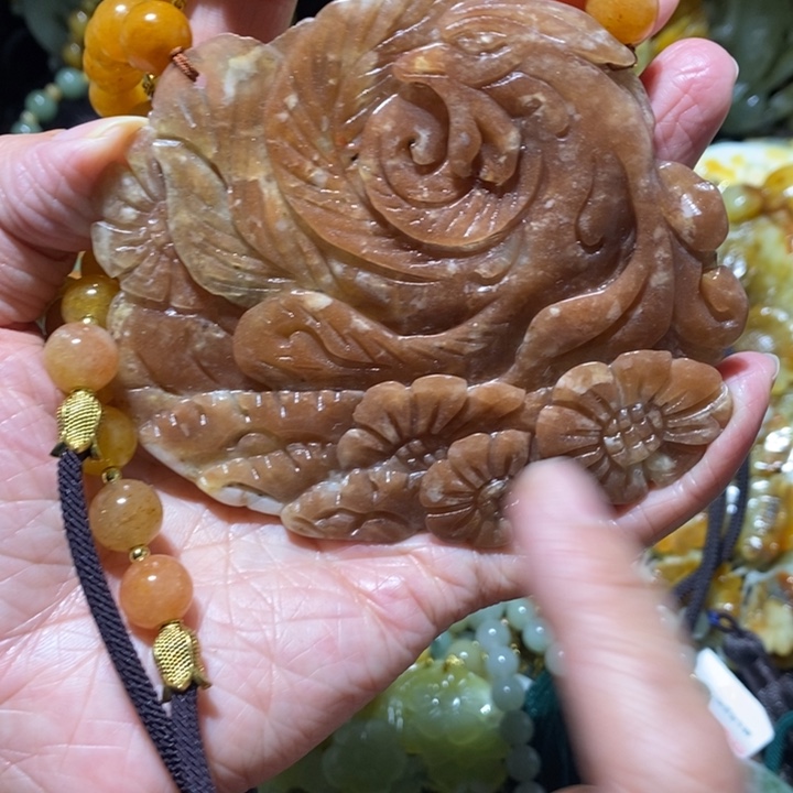 岫玉岫玉吊坠未镶嵌