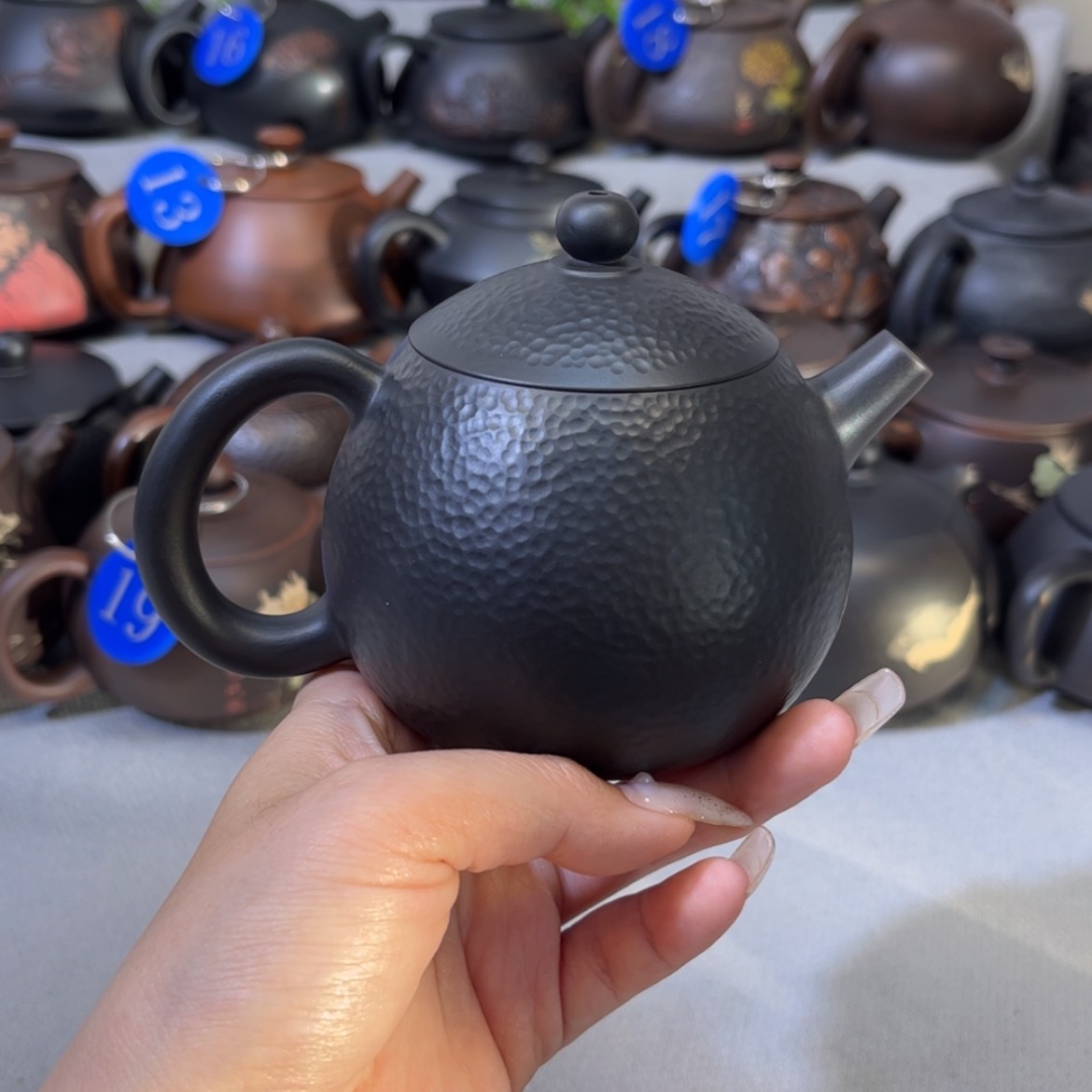 【闪购商品】红泥 锤纹 容量 230c c