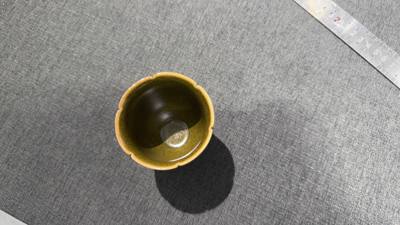 梅花水杯（茶叶茉）7*7.5