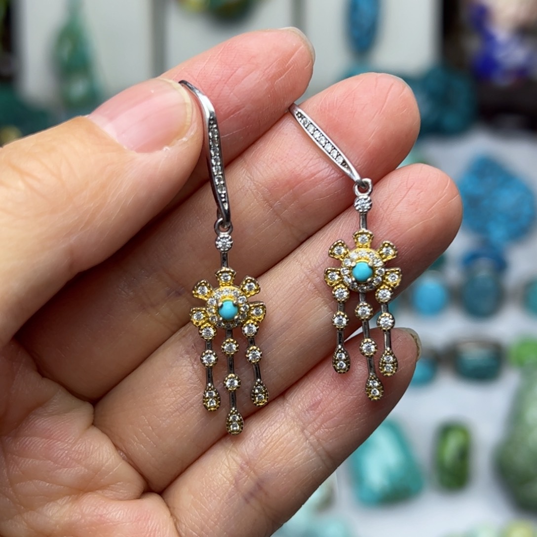 绿松石珠宝奇石未镶嵌