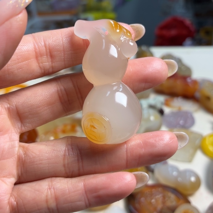玛瑙/玉髓未镶嵌吊坠(不含链)