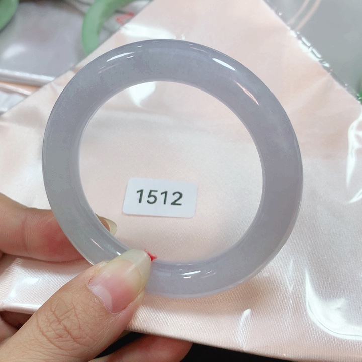 翡翠手镯未镶嵌A**l天然翡翠手镯54