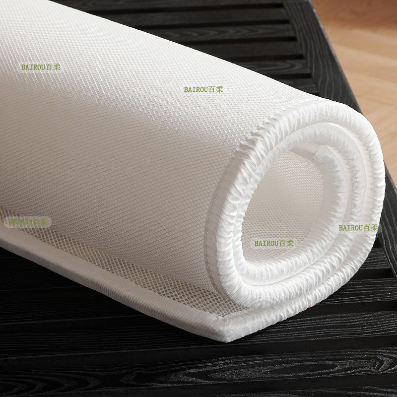 百柔床垫 德国3d丝空气纤维1400克加强支撑力透气性加硬床垫材料