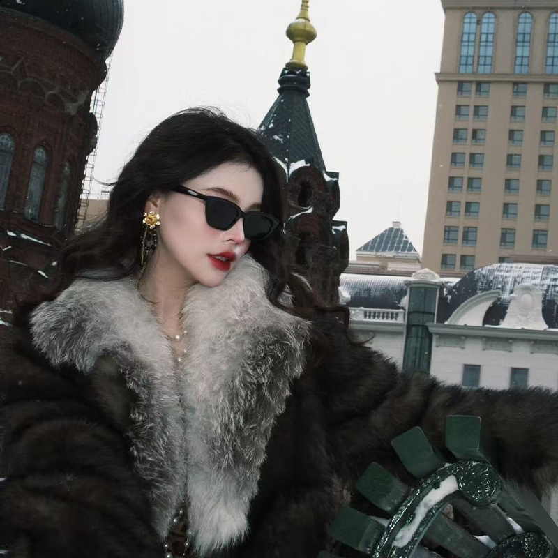 外套女冬季皮草毛毛外套气质百搭尾货微瑕以直播间为准