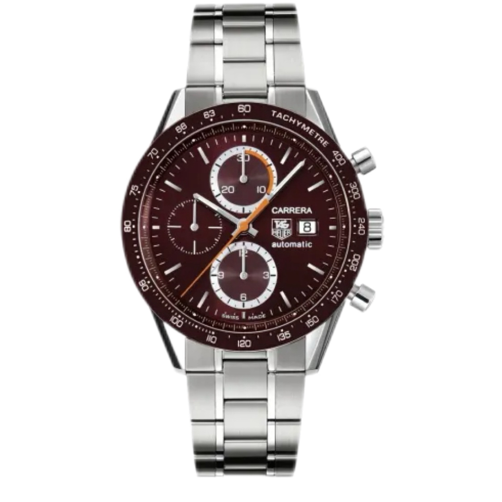 95新 TAG Heuer/泰格豪雅 亚虎/卡莱拉/公价31500元/41mm