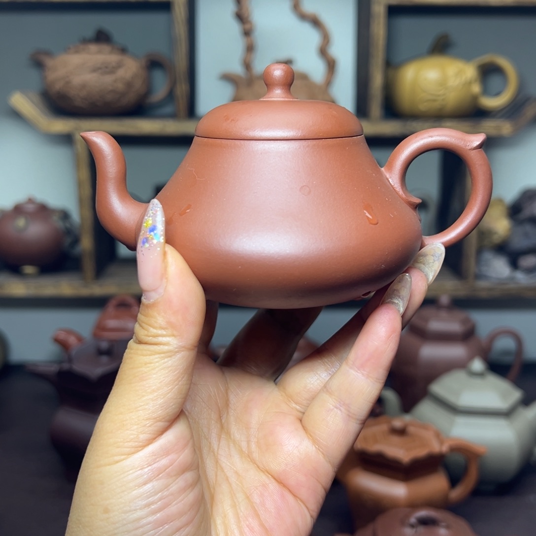 张***葱紫砂茶壶紫砂壶等文物古迹