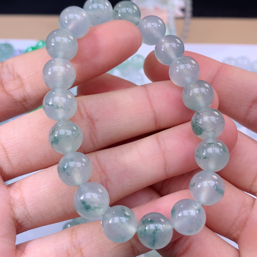 未镶嵌手链翡翠翡翠