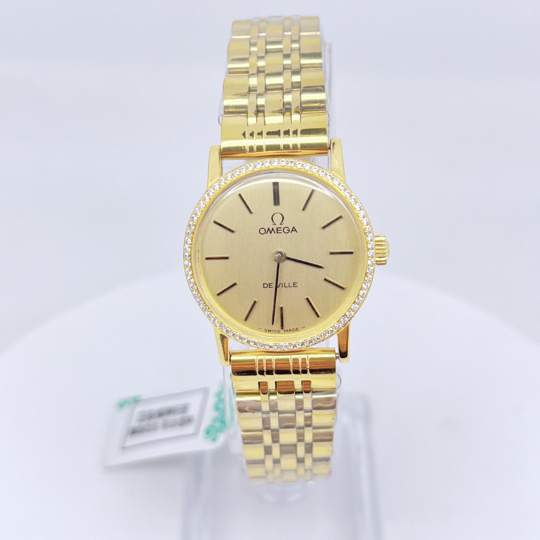 95新 Omega/欧米茄 手动机械后钻25mm/公价32999/w11112