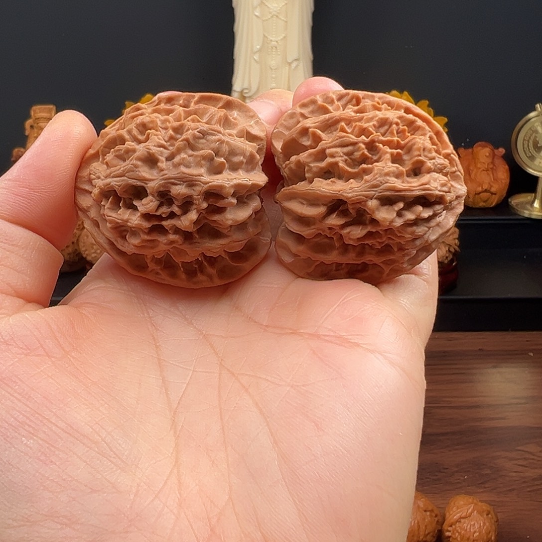 吊坠文玩核桃41三角全品苹果圆