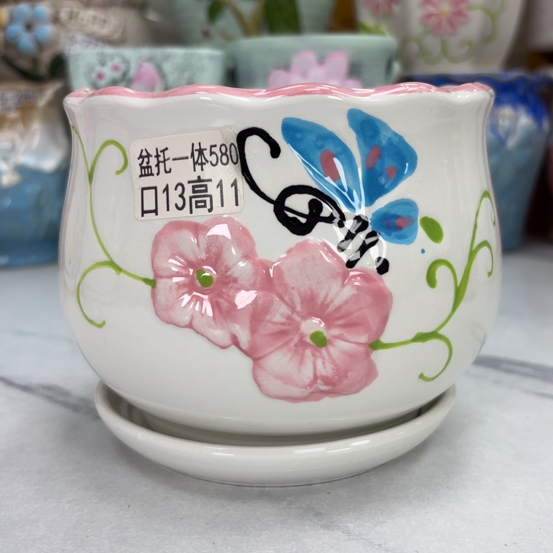 @夏西陶瓷花盆@@5580