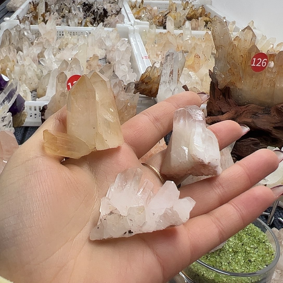 诡***间珠宝半成品水晶银S925镶嵌