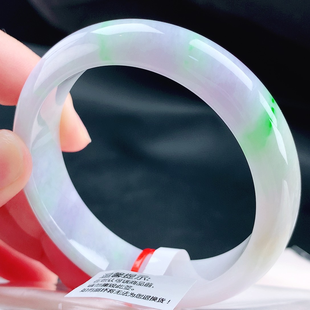 未镶嵌手镯翡翠57圈