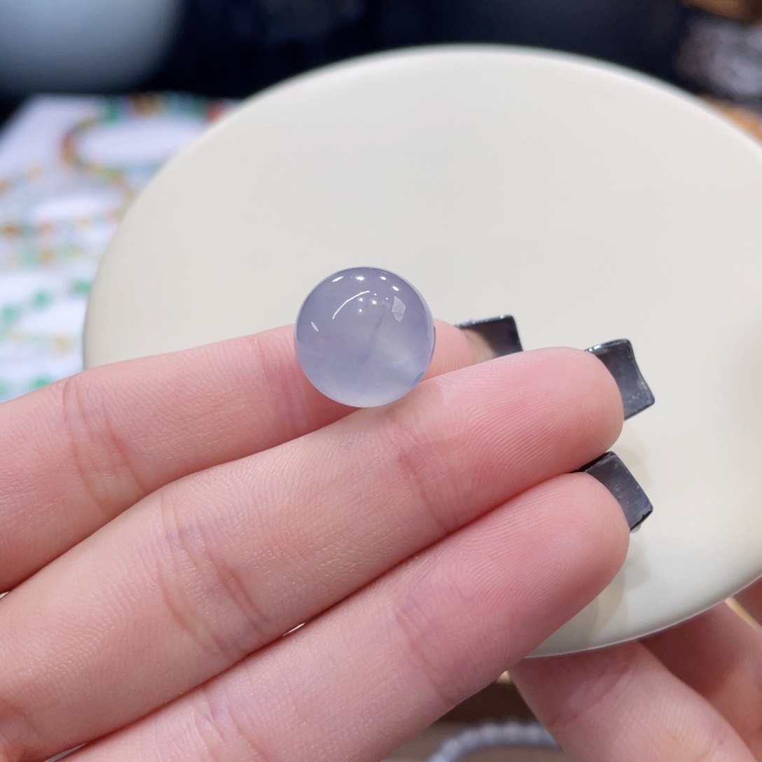 未镶嵌手链翡翠蓝紫卡12.7