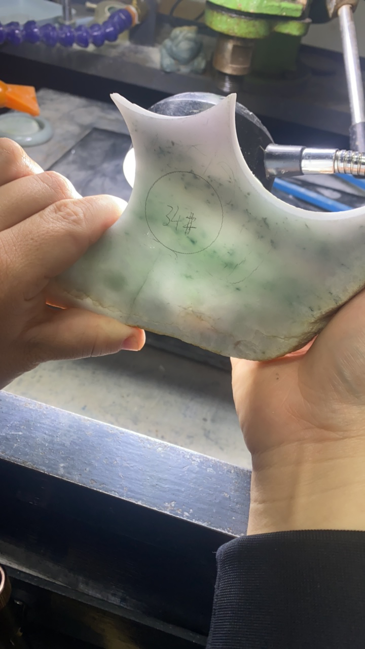 觅羽定制翡翠平安扣吊坠