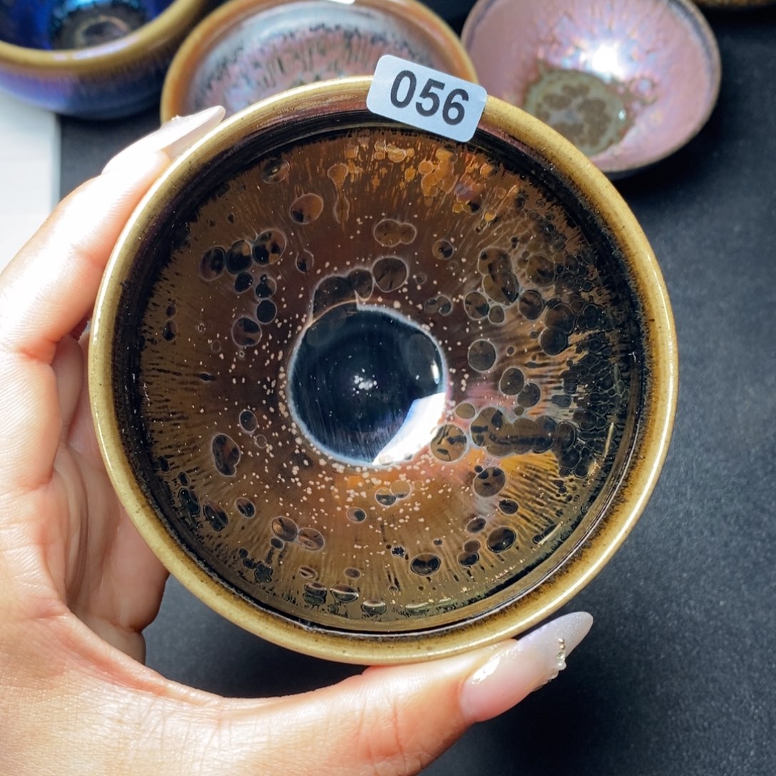 茶盏曾*建窑建盏主人杯56