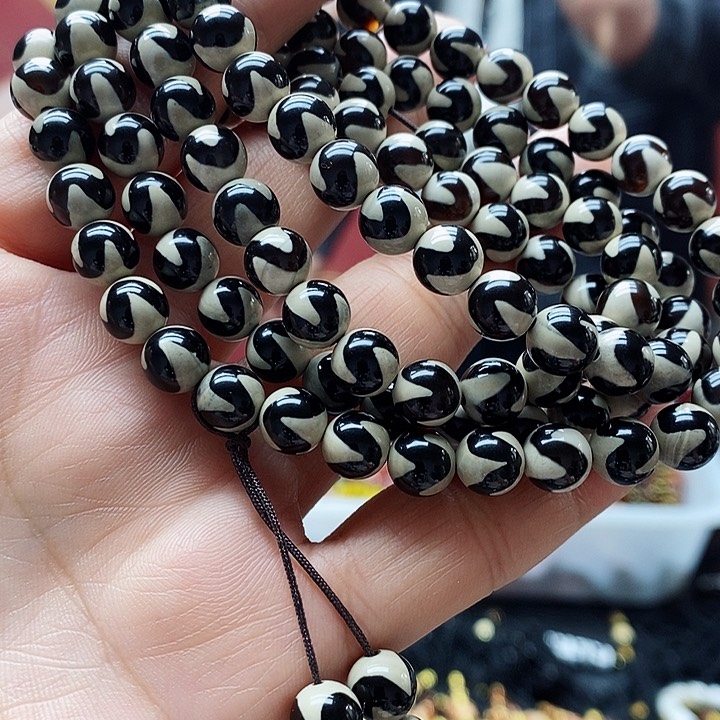 玛瑙/玉髓颈饰合金