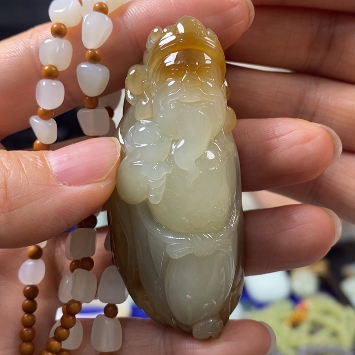 和田玉挂件未镶嵌用****7