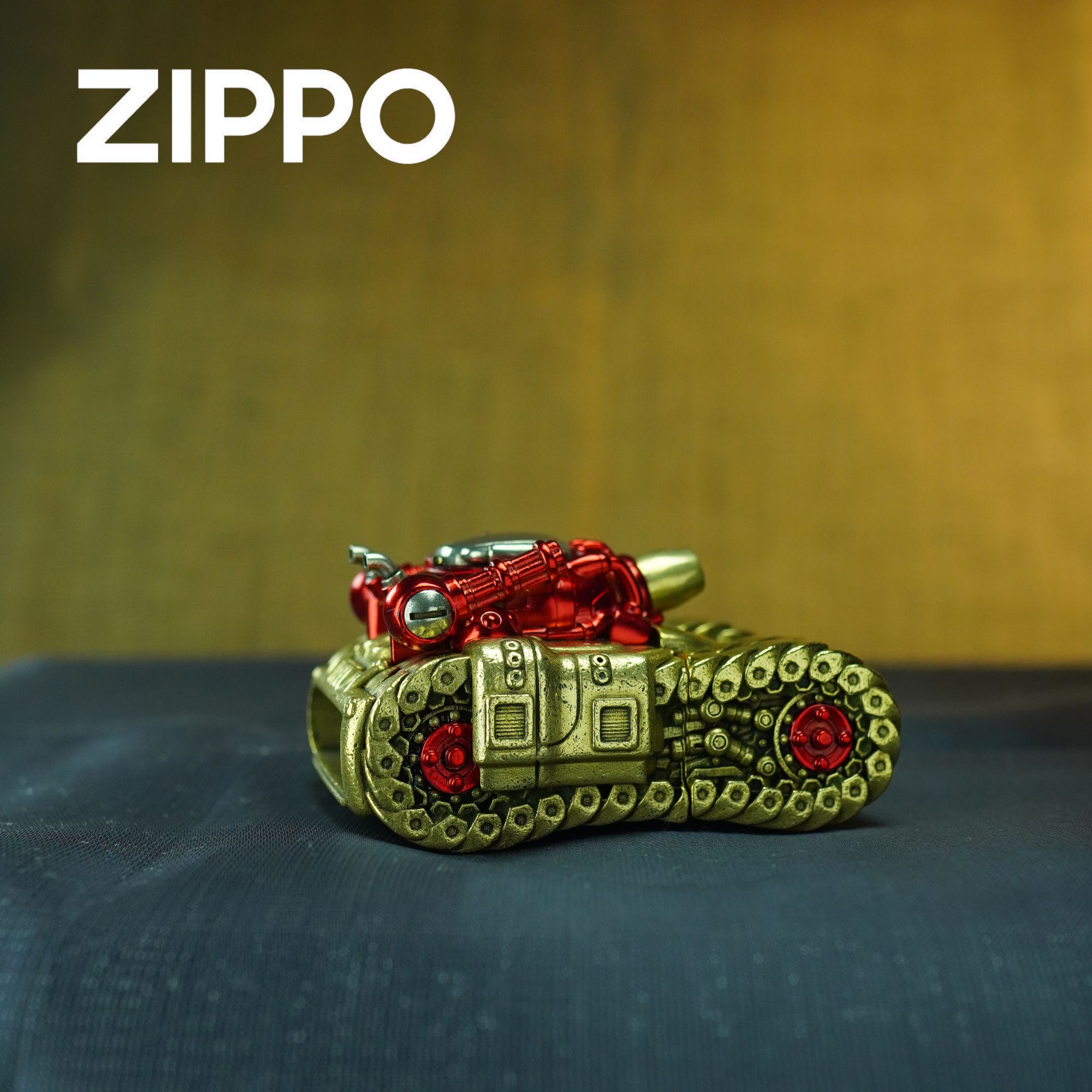 ZIPPO 打火机正品 205套甲合金弹头红色DY9902DK 0633