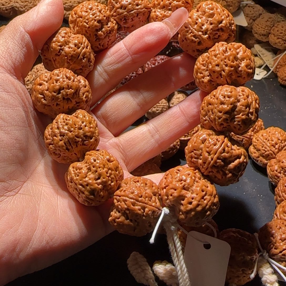 金刚菩提手串安****烙27梅花