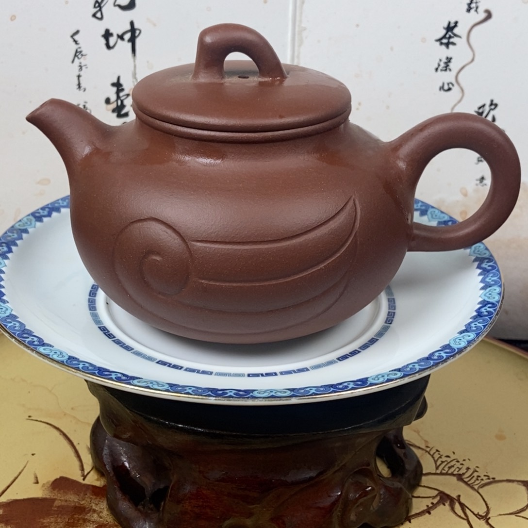 紫砂茶壶五号井底槽清老母亲制作容量260