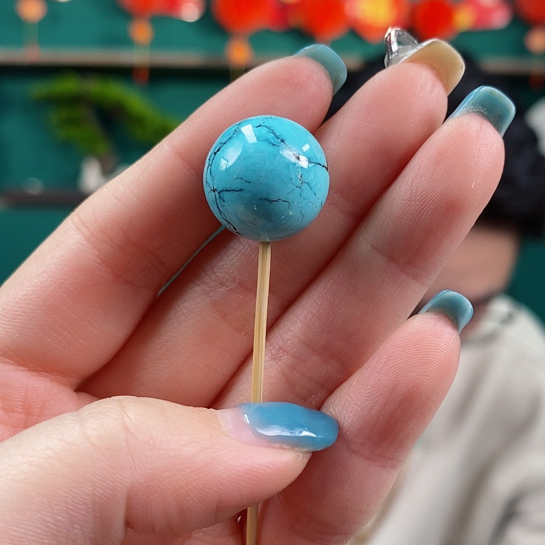 绿松石珠宝奇石未镶嵌