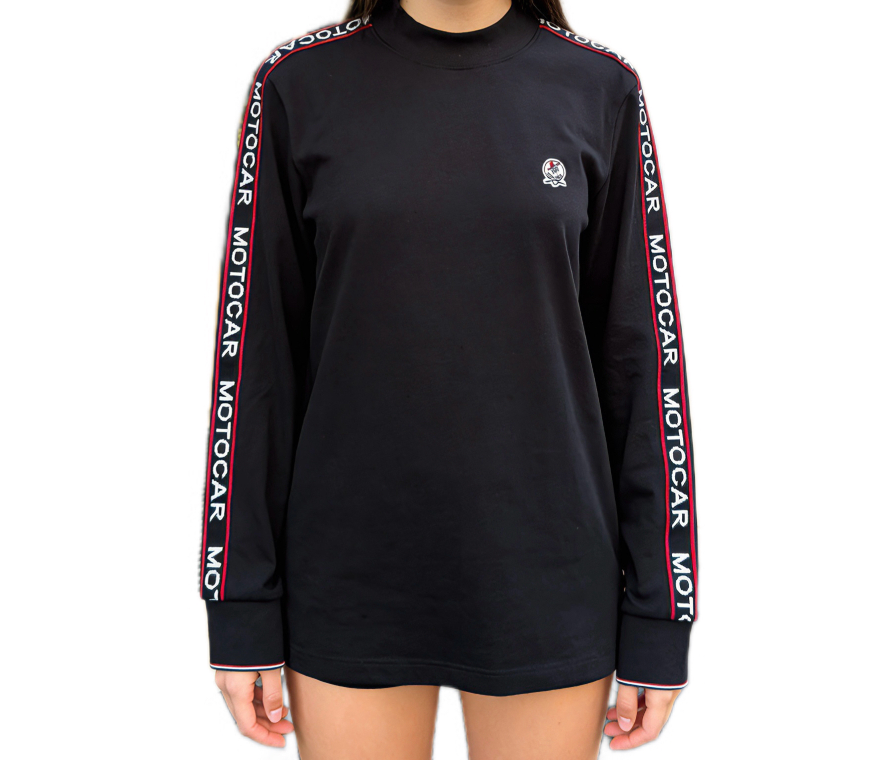 【送短袖 】男士新款中领打底衫