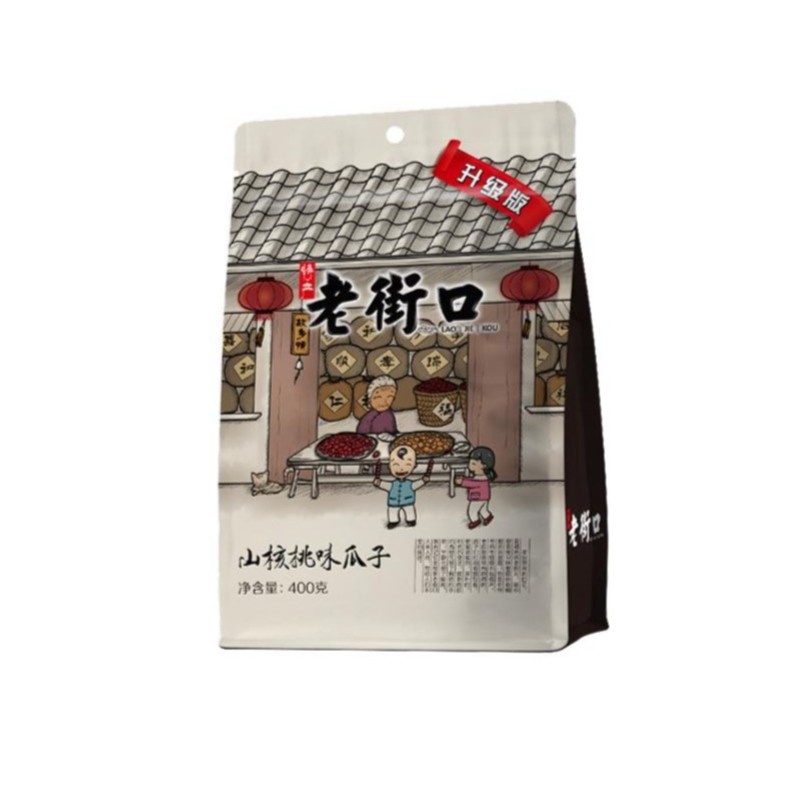 老街口瓜子山核桃味 400g