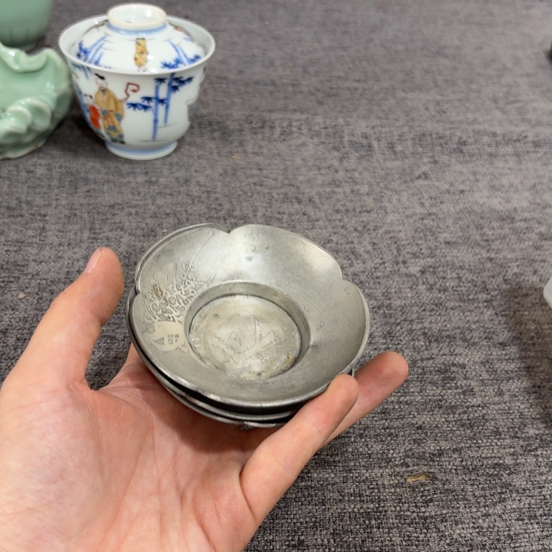 瓷片非常好用漂亮的茶具