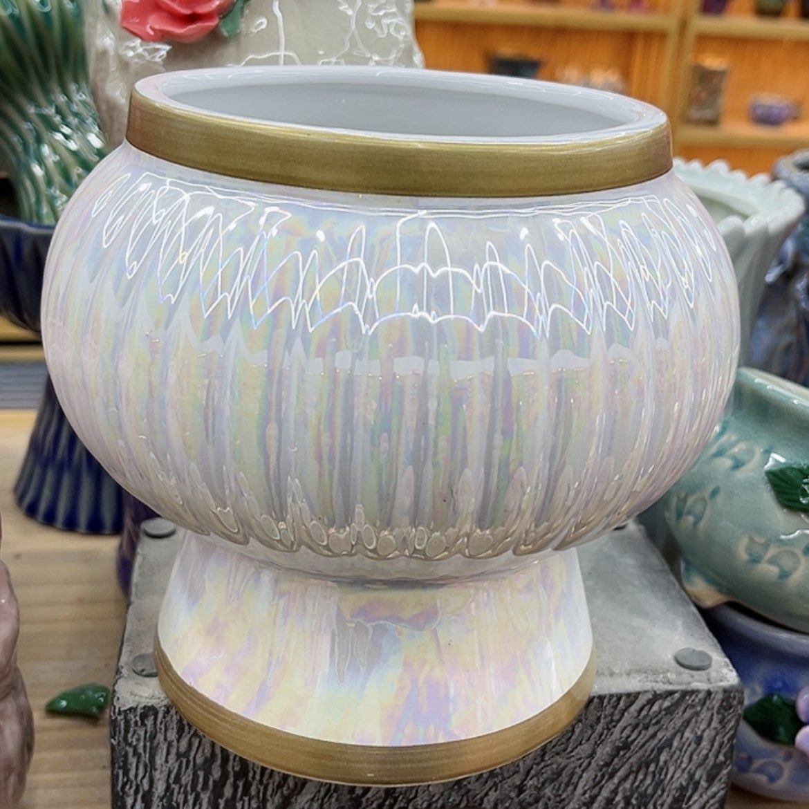 【闪购商品】陶瓷花盆