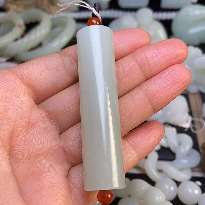 吊坠(不含链)未镶嵌和田玉