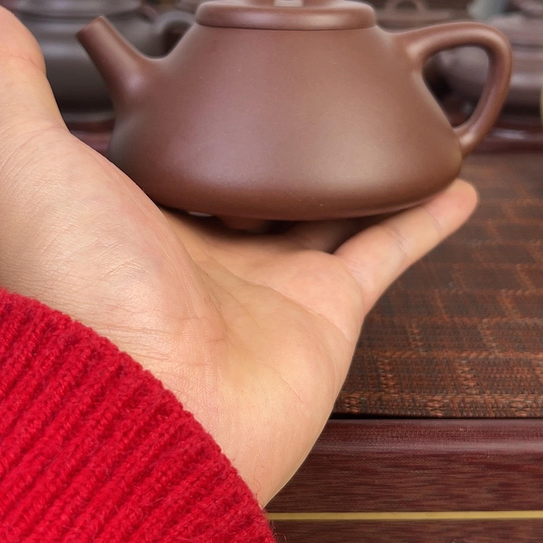 紫砂茶壶完美老紫泥子冶