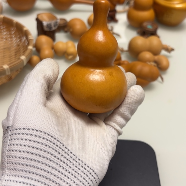 手***5天然手捻老皮葫芦