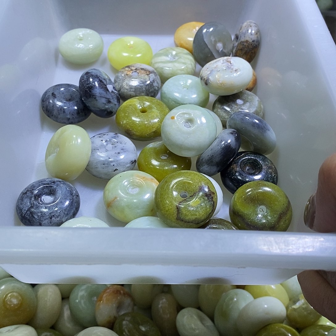 合金蛇纹石玉车挂325