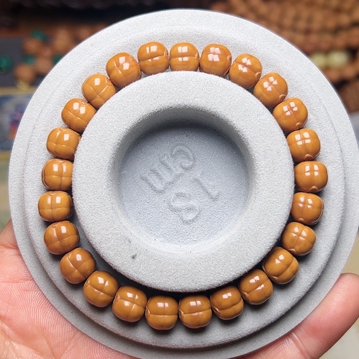 猴头核桃手串猴头雕刻精工小柿柿如意手串单圈