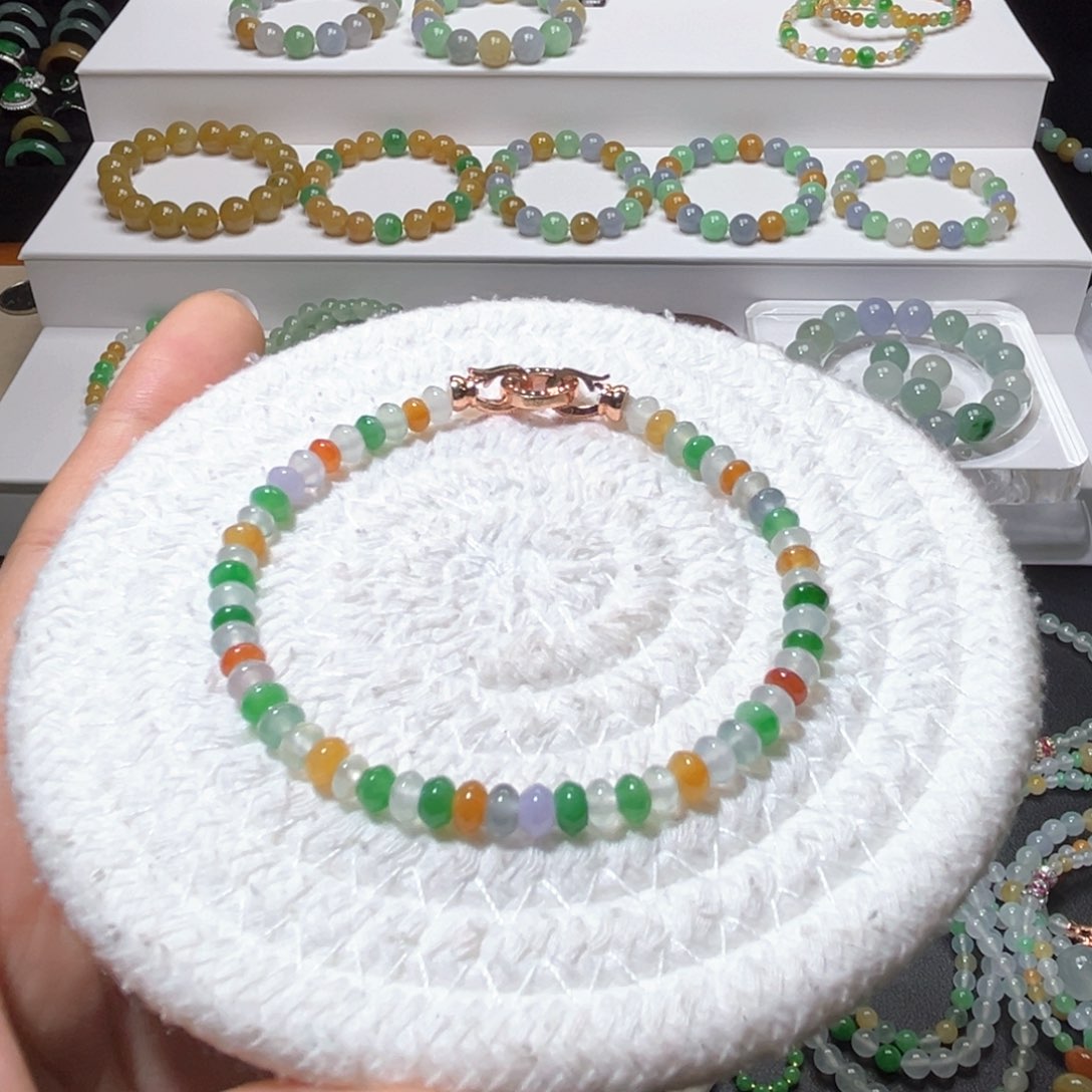 未镶嵌翡翠手链翡翠手串