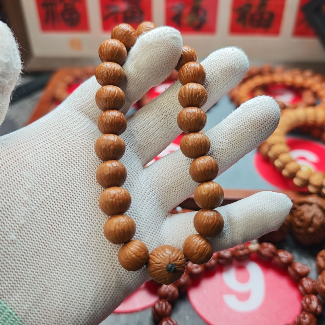 文玩核桃手串猴头手持