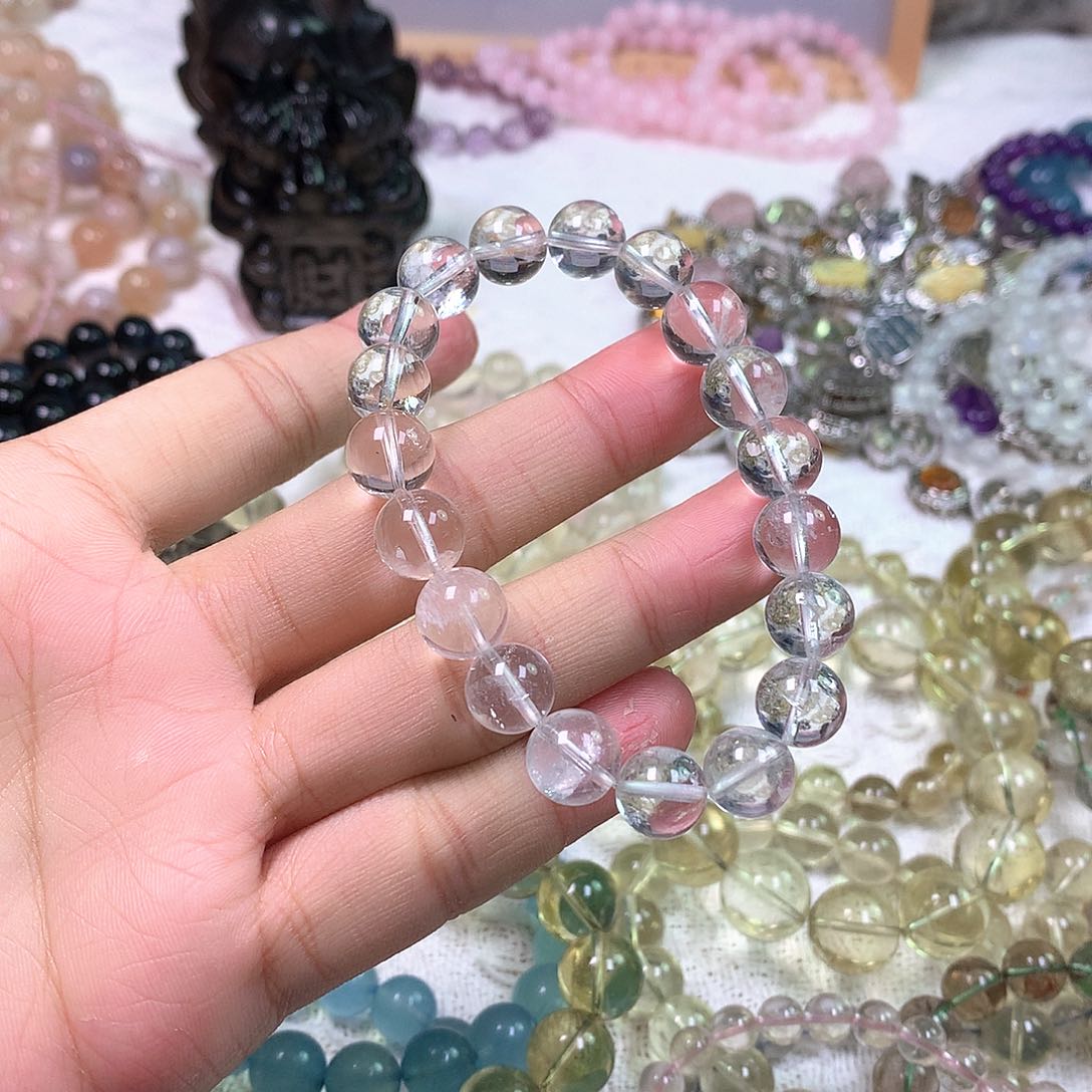 水晶手链未镶嵌天然