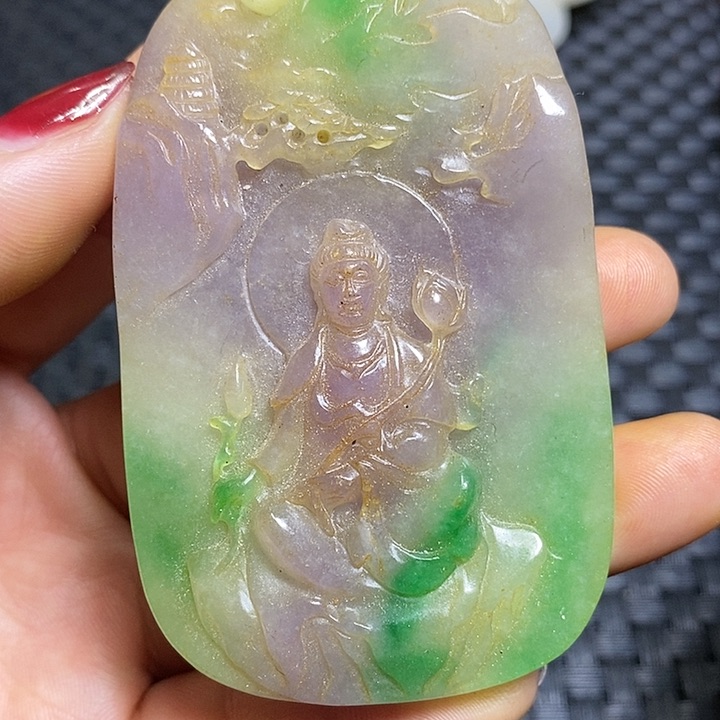 紫金钵盂菩提吊坠